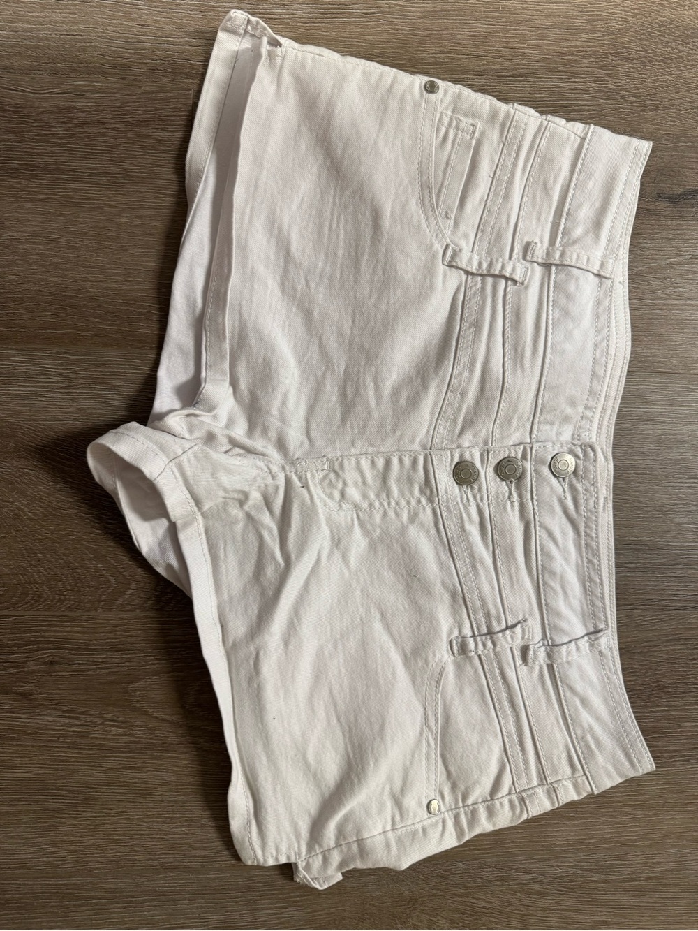 Vanity White Jean Shorts